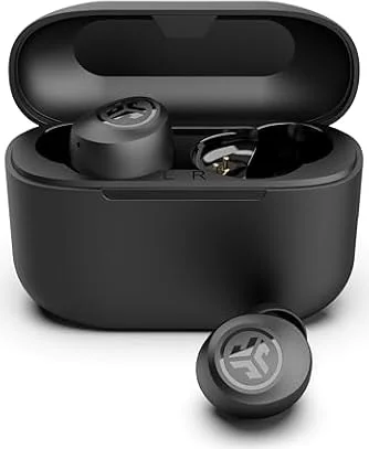 JLab Go Air Pop+ Auriculares Inalámbricos Bluetooth - 35h, Negro Medianoche