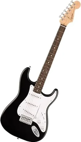 Squier by Fender Debut Stratocaster Guitarra Eléctrica Principiantes, Negra