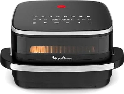 Moulinex Easy Fry XL Surface, Freidora de Aire 2200 W, Doble Resistencia