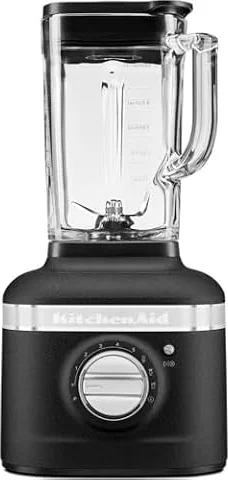 KitchenAid Batidora de Vaso K400 1,4L con 3 Programas Negro acero fundido