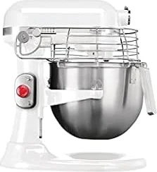 KitchenAid 5KSM7990XBWH Mezclador de alimentos tipo planetario, 6,9 L, color blanco