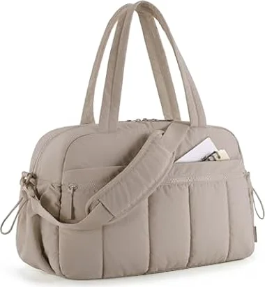 BAGSMART Bolsa de Viaje de 24 l Para Mujer, Impermeable, Equipaje de Mano Con PVC Para Gimnasio, Clínica, Hospital, Fitness, Natación