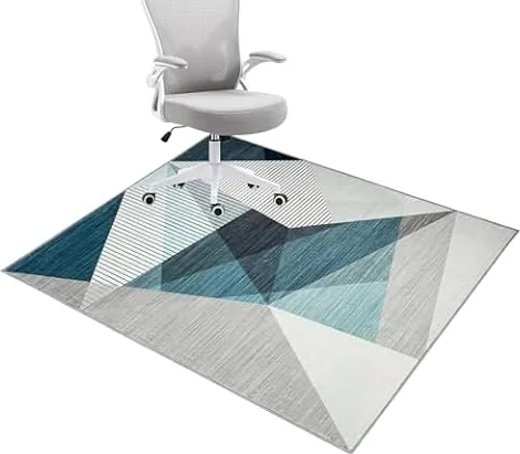 Honorstar Alfombrilla Protectora Suelo para Silla de Oficina Alfombra Antideslizante 120x150cm Silla Gaming Resistente a los Arañazos Alfombrilla Protección para Suelos Duros Laminado Parqué 1