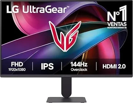 LG Monitor Gaming Ultragear 24G411A-B - 24'', IPS, 144Hz, 1 ms, Morado