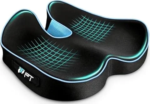 POOTACK Cojín Silla Oficina – Espuma Viscoelástica para Gaming y Oficina