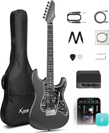 Enya XMARI guitarra eléctrica con ampli y cuerpo de carbono