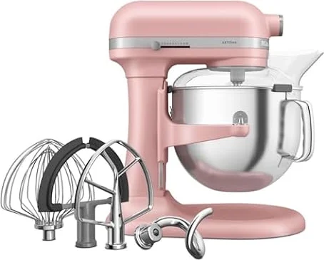 KitchenAid Artisan Robot de Cocina Bol Elevable 6,6L Dried rose
