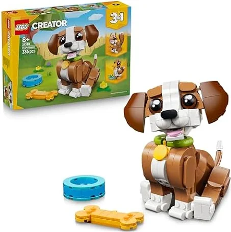 LEGO Creator 3 en 1 Simpáticos Animales: Cachorro Juguetón 31382