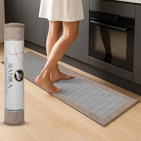 Sianira Alfombra Cocina Lavable Antideslizante (44x150cm) Alfombras Cocina